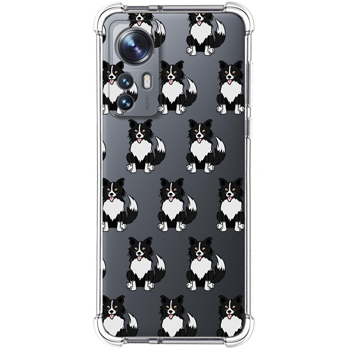 Funda Silicona Antigolpes para Xiaomi 12 / 12X 5G diseño Perros 07 Dibujos
