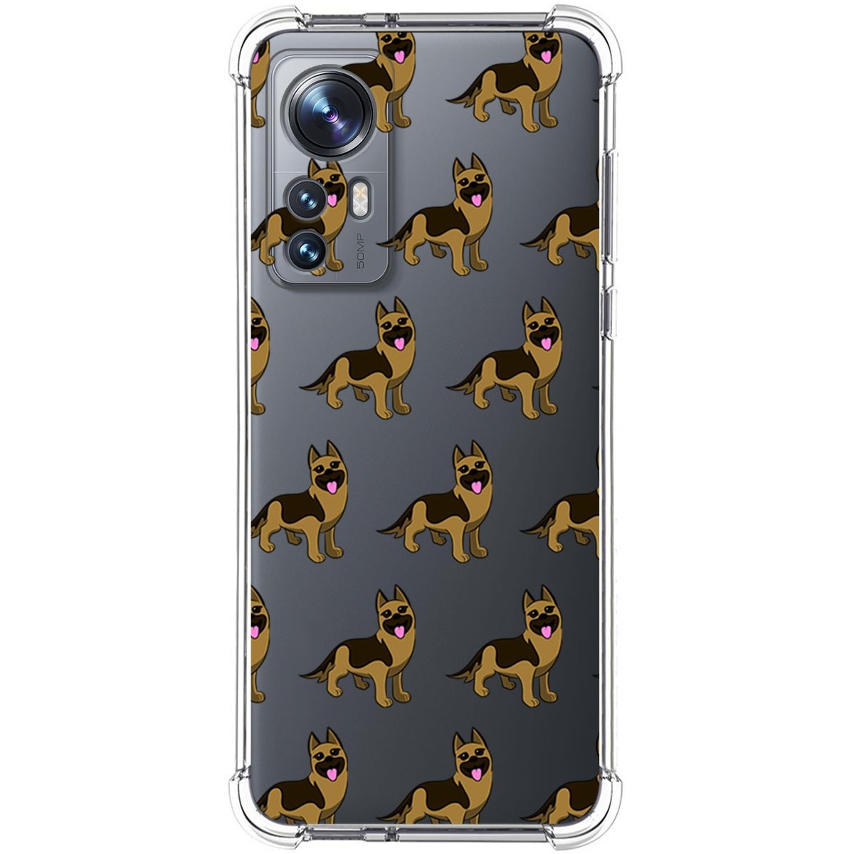 Funda Silicona Antigolpes para Xiaomi 12 / 12X 5G diseño Perros 09 Dibujos
