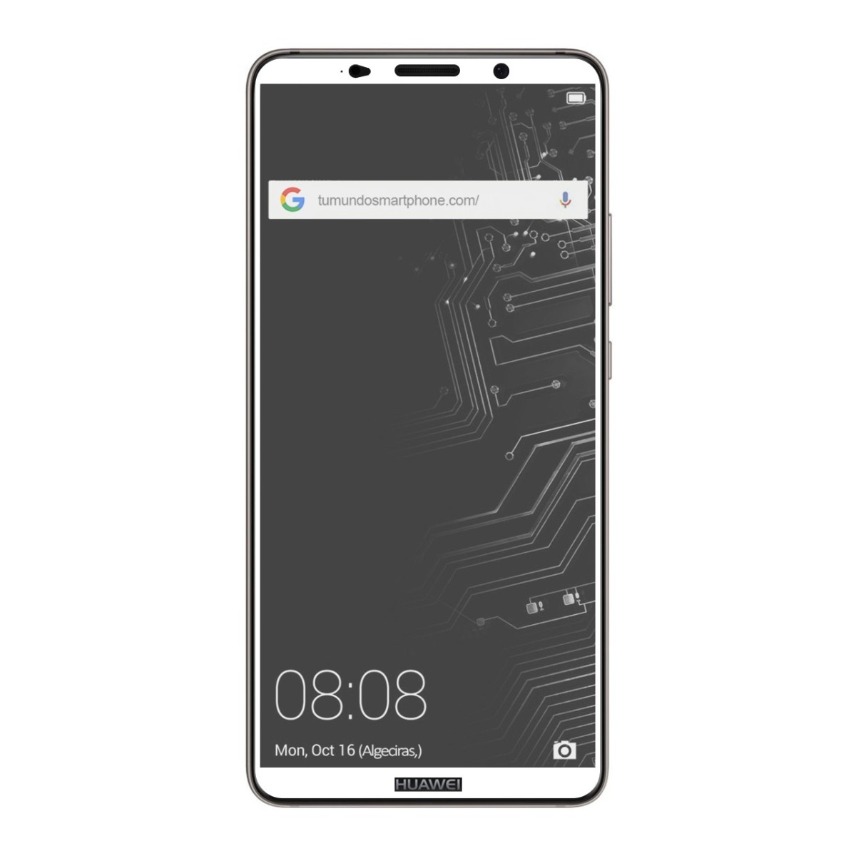 Protector Cristal Templado Frontal Completo Blanco  para Huawei Mate 10 Pro Vidrio