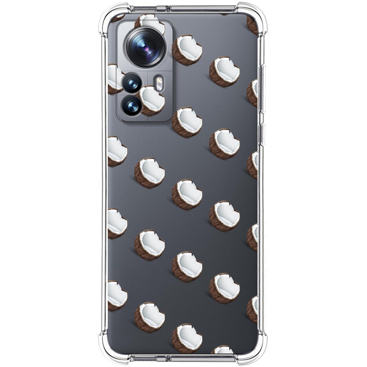 Funda Silicona Antigolpes para Xiaomi 12 Pro 5G diseño Cocos Dibujos