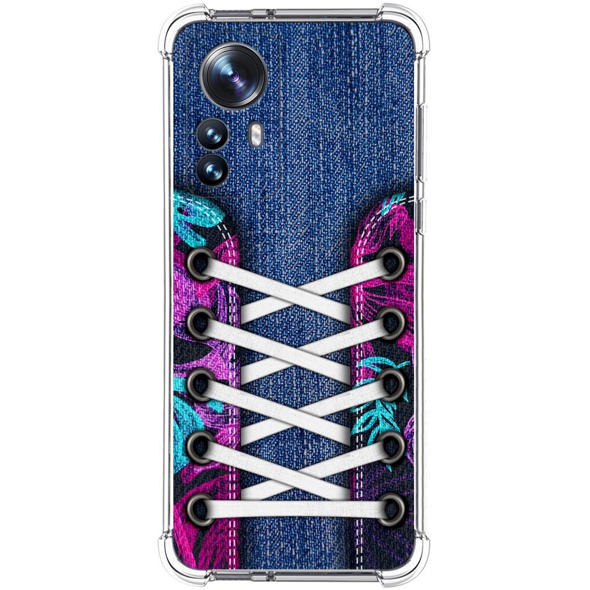Funda Silicona Antigolpes para Xiaomi 12 Pro 5G diseño Zapatillas 06 Dibujos