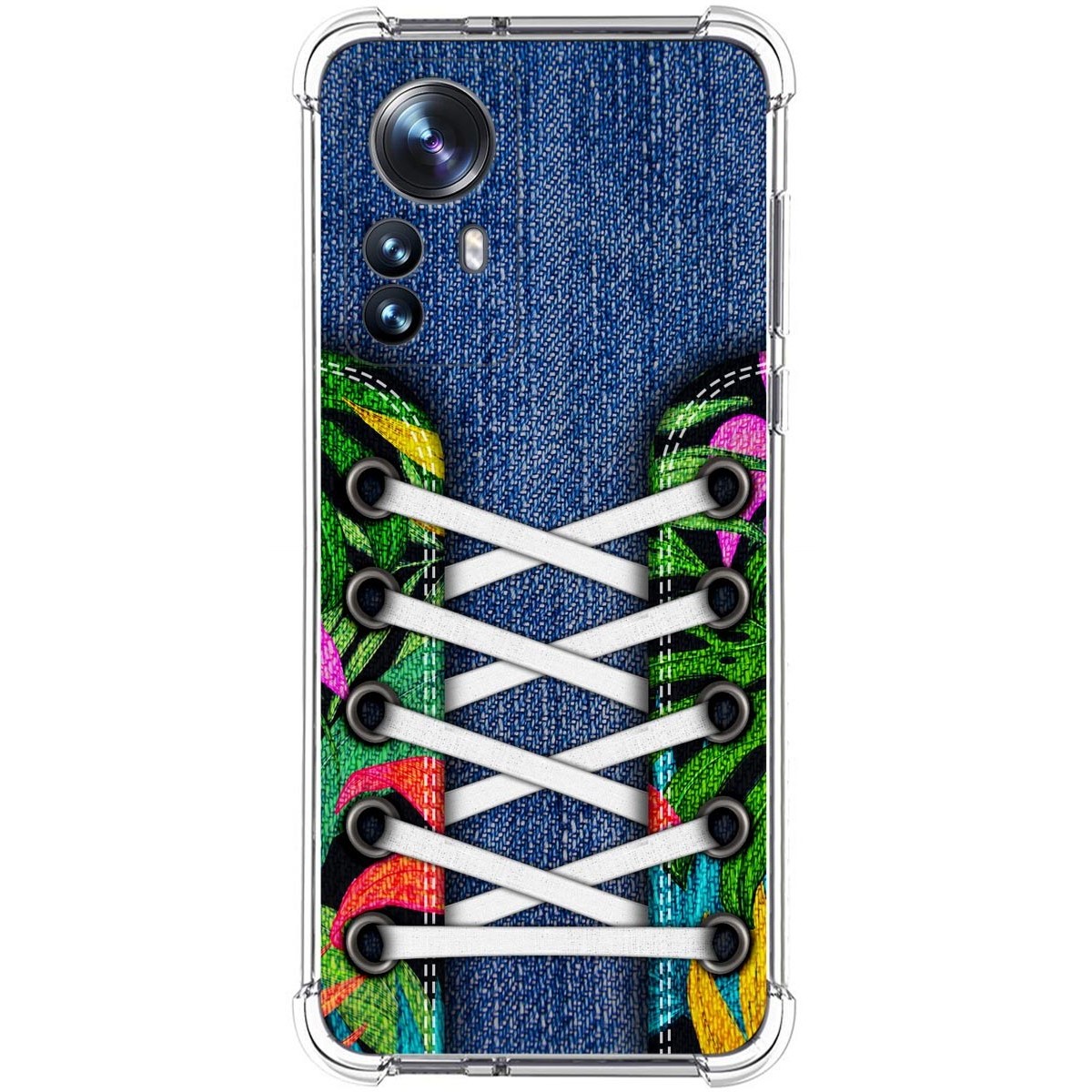 Funda Silicona Antigolpes para Xiaomi 12 Pro 5G diseño Zapatillas 13 Dibujos
