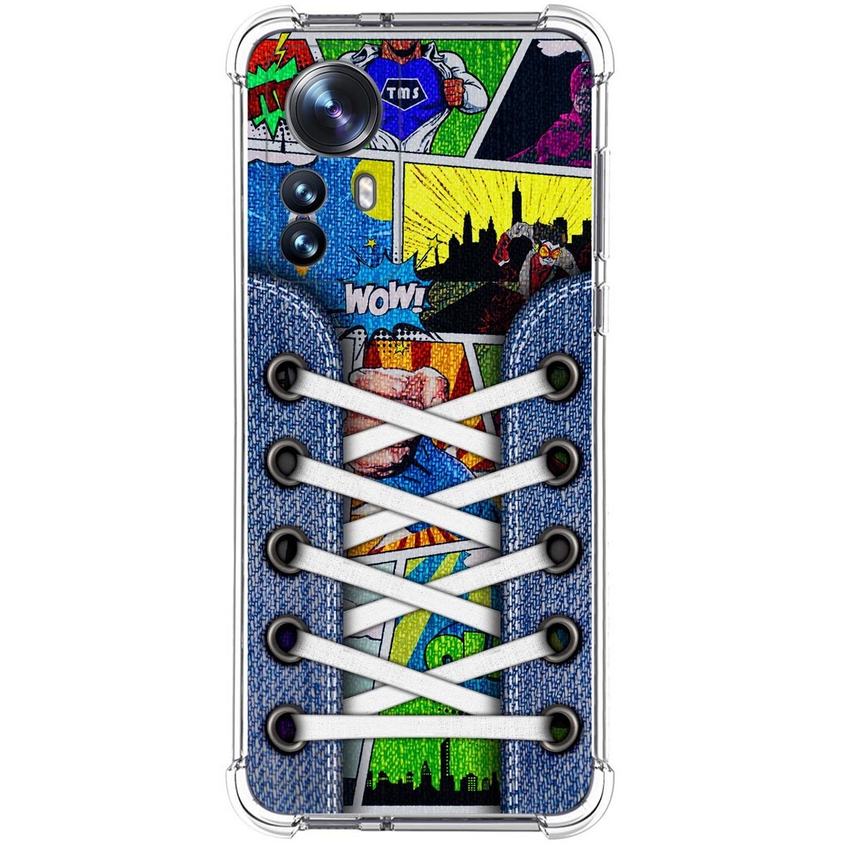 Funda Silicona Antigolpes para Xiaomi 12 Pro 5G diseño Zapatillas 14 Dibujos