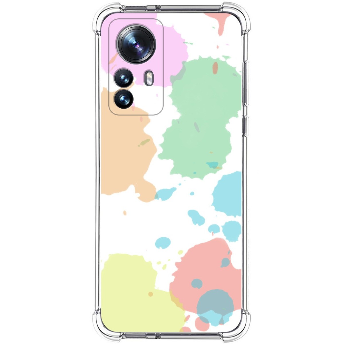 Funda Silicona Antigolpes para Xiaomi 12 Pro 5G diseño Acuarela 05 Dibujos