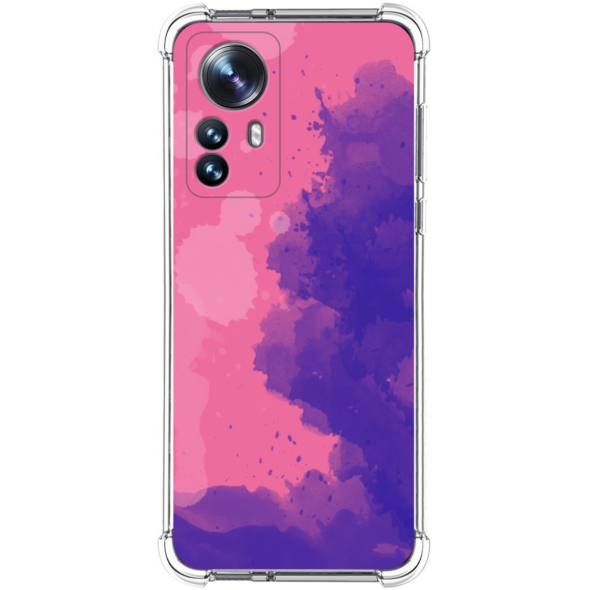 Funda Silicona Antigolpes para Xiaomi 12 Pro 5G diseño Acuarela 07 Dibujos