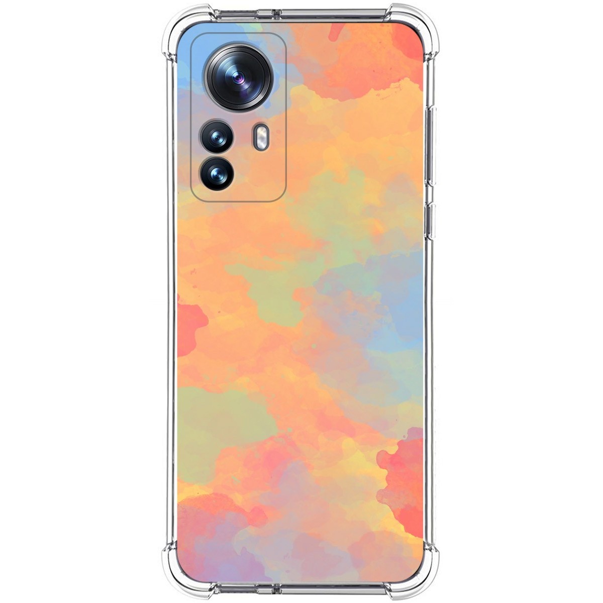 Funda Silicona Antigolpes para Xiaomi 12 Pro 5G diseño Acuarela 08 Dibujos