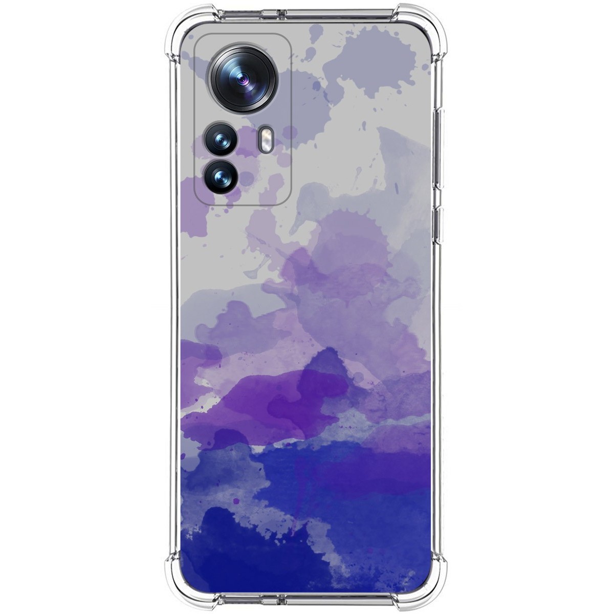 Funda Silicona Antigolpes para Xiaomi 12 Pro 5G diseño Acuarela 09 Dibujos