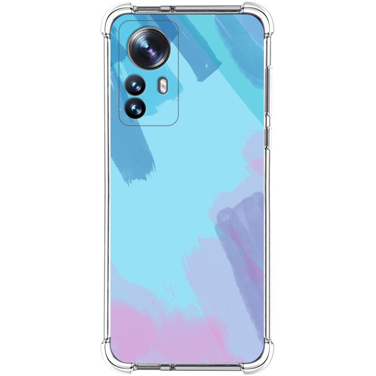 Funda Silicona Antigolpes para Xiaomi 12 Pro 5G diseño Acuarela 10 Dibujos