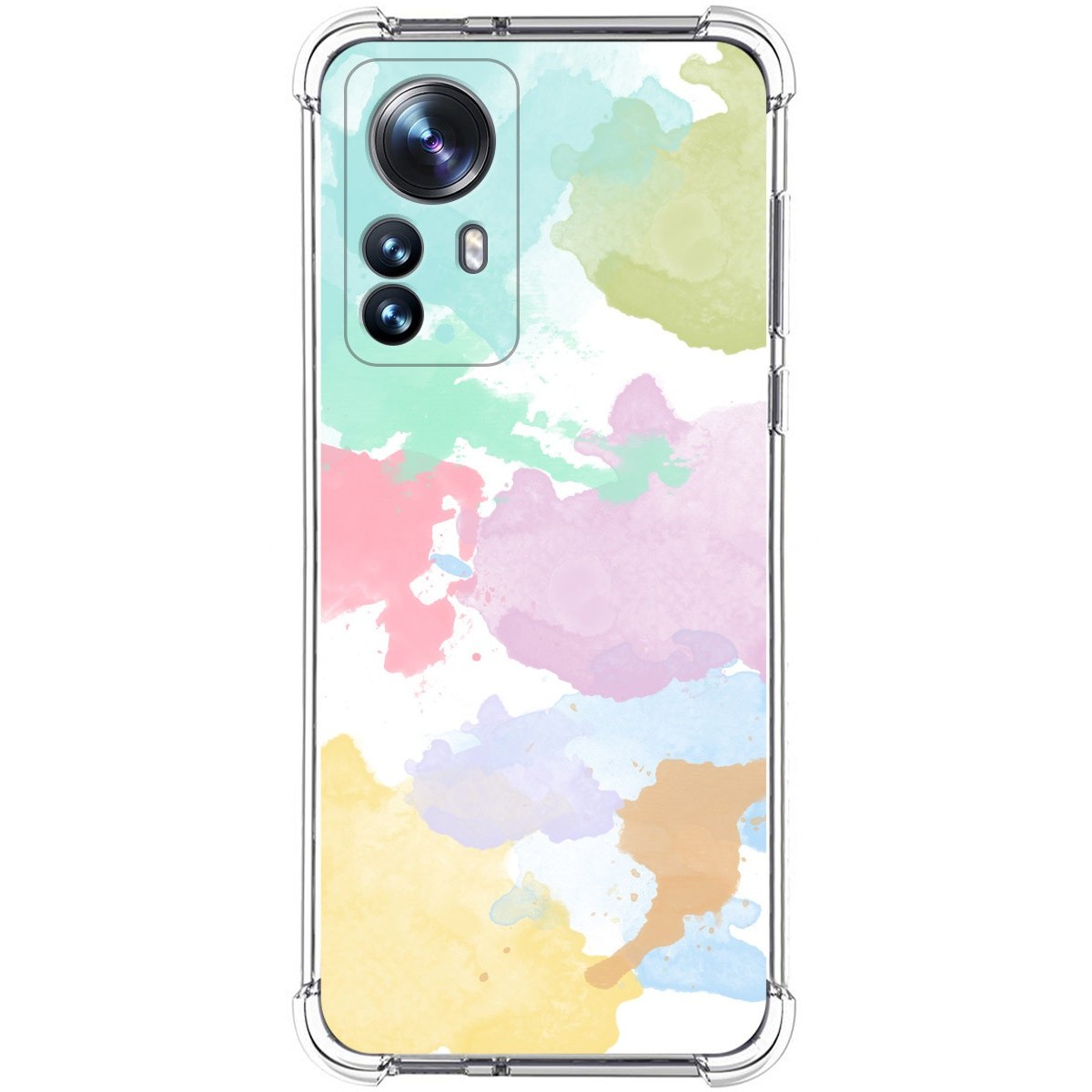Funda Silicona Antigolpes para Xiaomi 12 Pro 5G diseño Acuarela 11 Dibujos