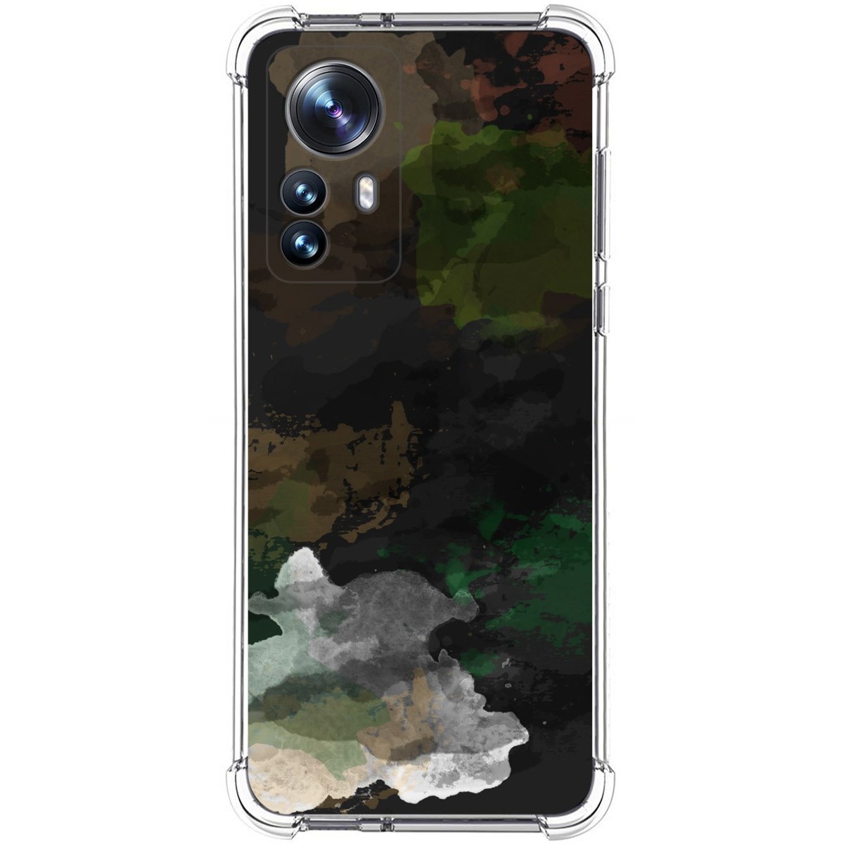 Funda Silicona Antigolpes para Xiaomi 12 Pro 5G diseño Acuarela 12 Dibujos