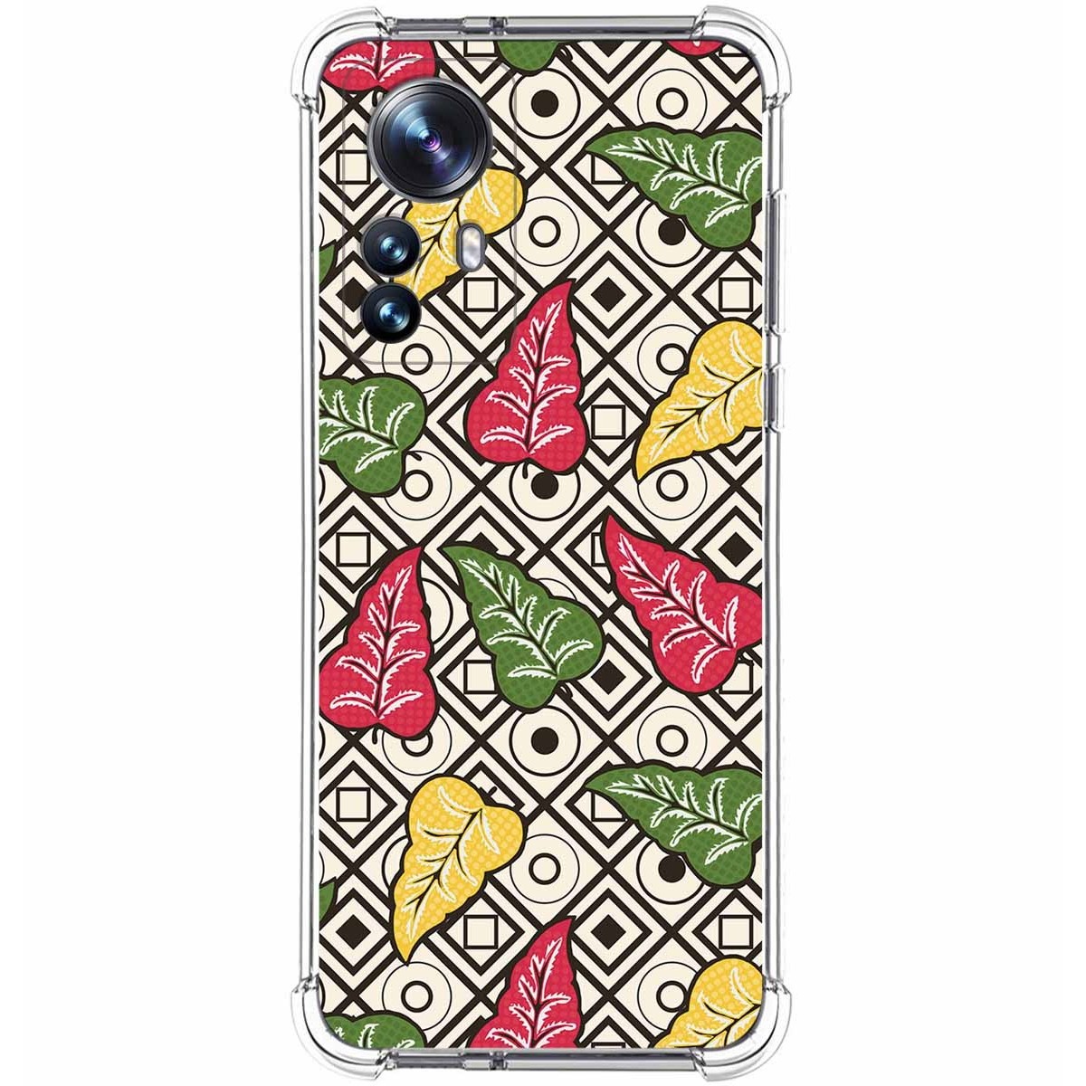 Funda Silicona Antigolpes para Xiaomi 12 Pro 5G diseño Flores 11 Dibujos