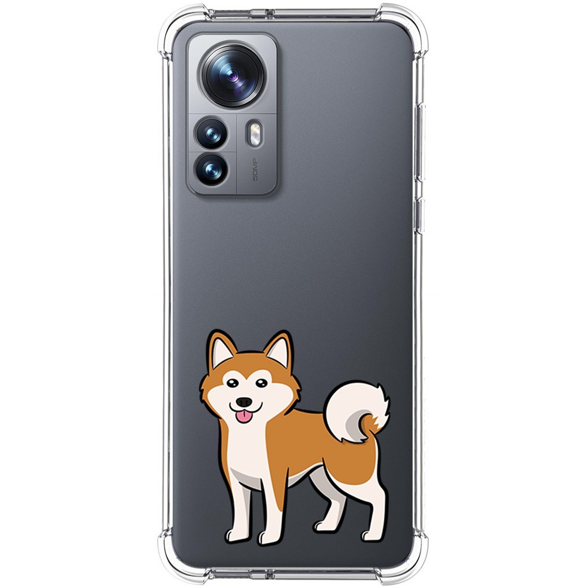 Funda Silicona Antigolpes para Xiaomi 12 Pro 5G diseño Perros 02 Dibujos