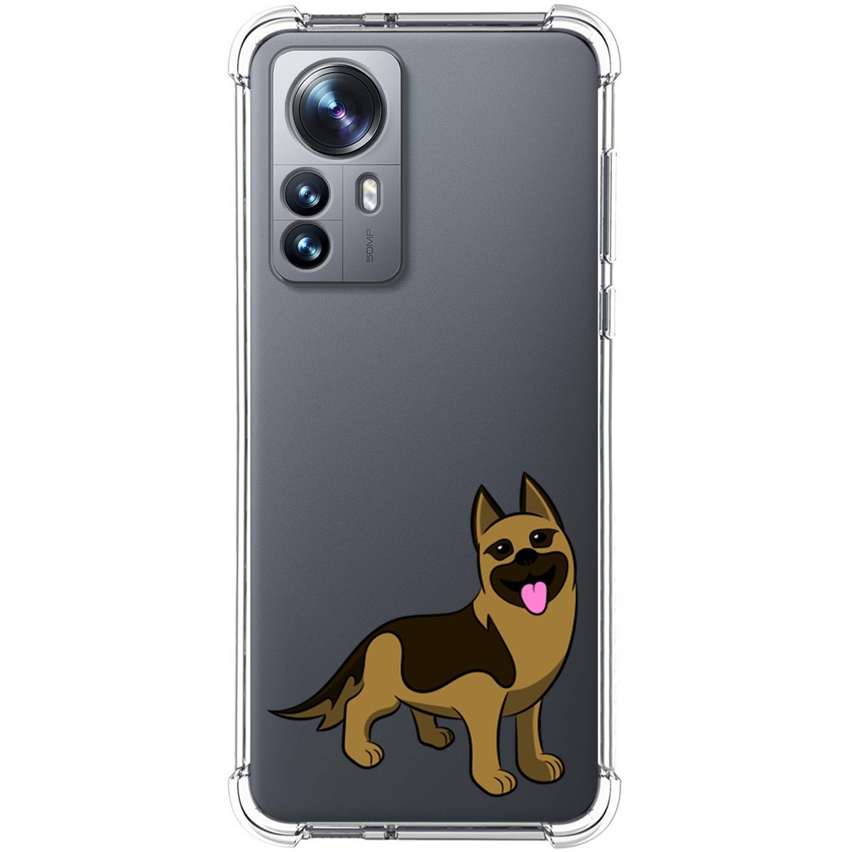 Funda Silicona Antigolpes para Xiaomi 12 Pro 5G diseño Perros 03 Dibujos