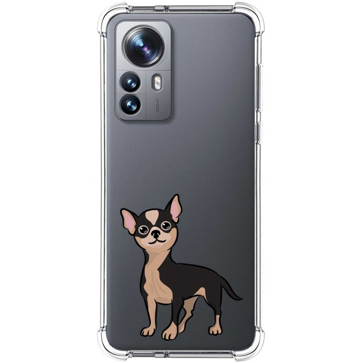 Funda Silicona Antigolpes para Xiaomi 12 Pro 5G diseño Perros 05 Dibujos