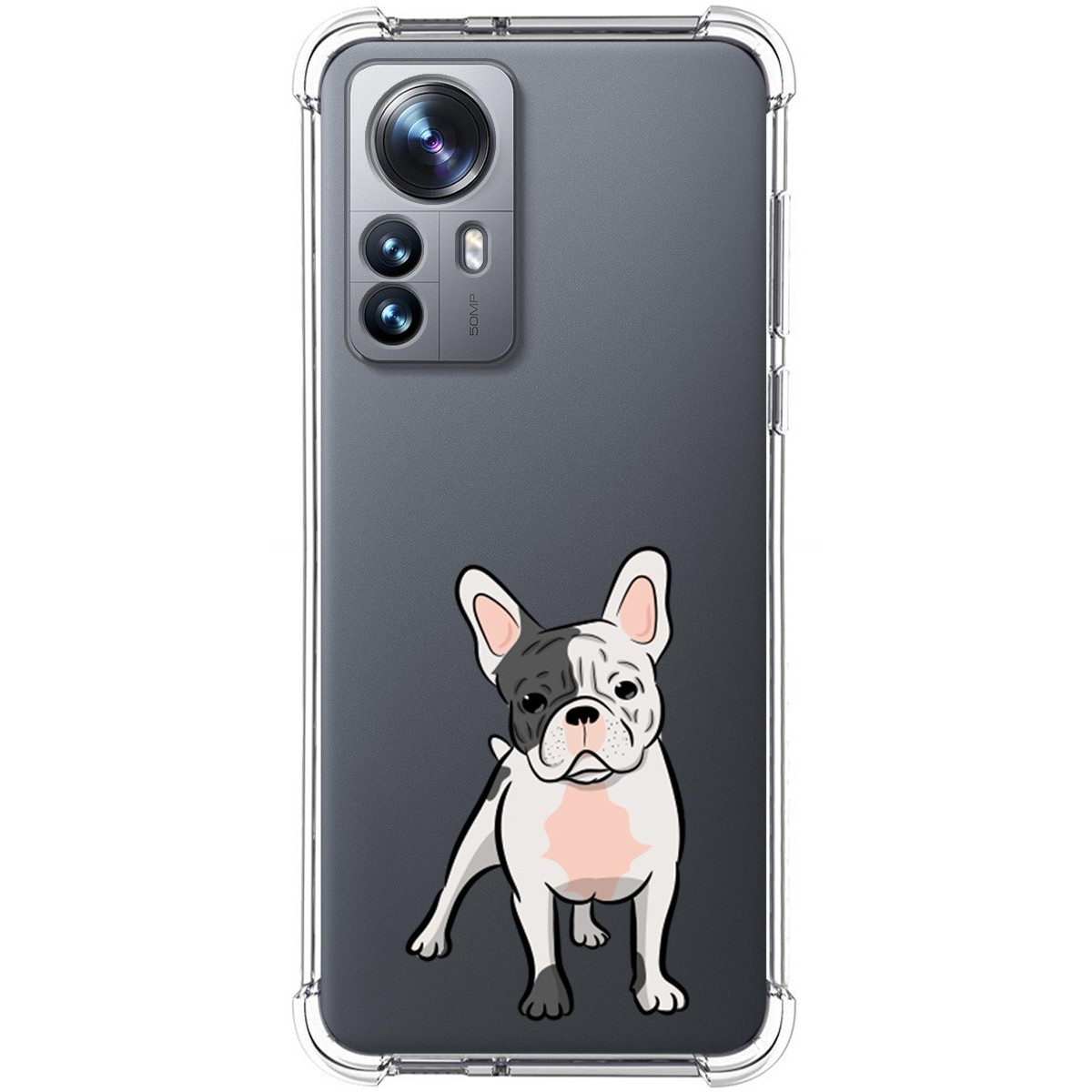 Funda Silicona Antigolpes para Xiaomi 12 Pro 5G diseño Perros 06 Dibujos