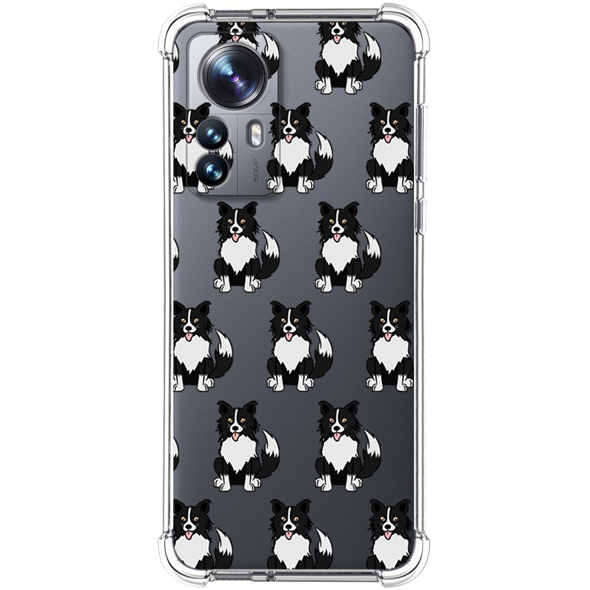 Funda Silicona Antigolpes para Xiaomi 12 Pro 5G diseño Perros 07 Dibujos