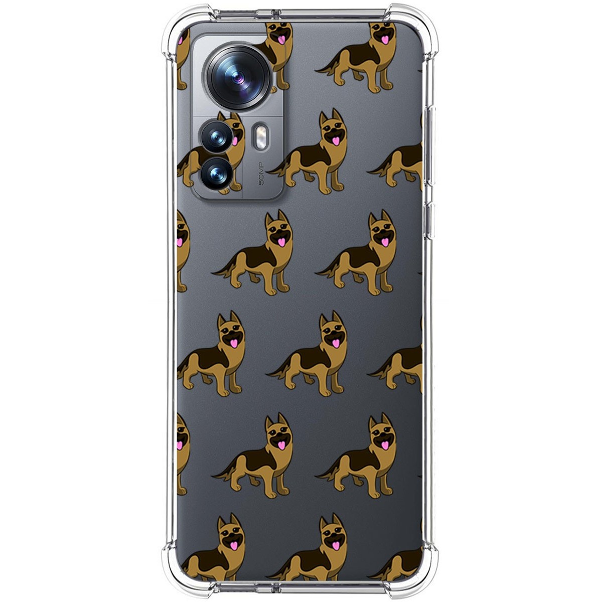 Funda Silicona Antigolpes para Xiaomi 12 Pro 5G diseño Perros 09 Dibujos