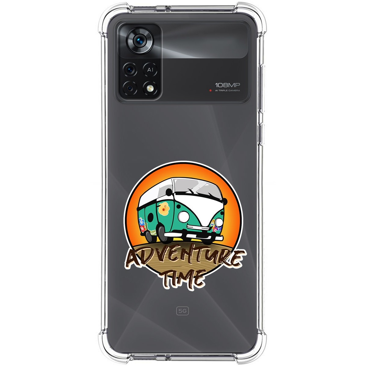 Funda Silicona Antigolpes para Xiaomi POCO X4 Pro 5G diseño Adventure Time Dibujos