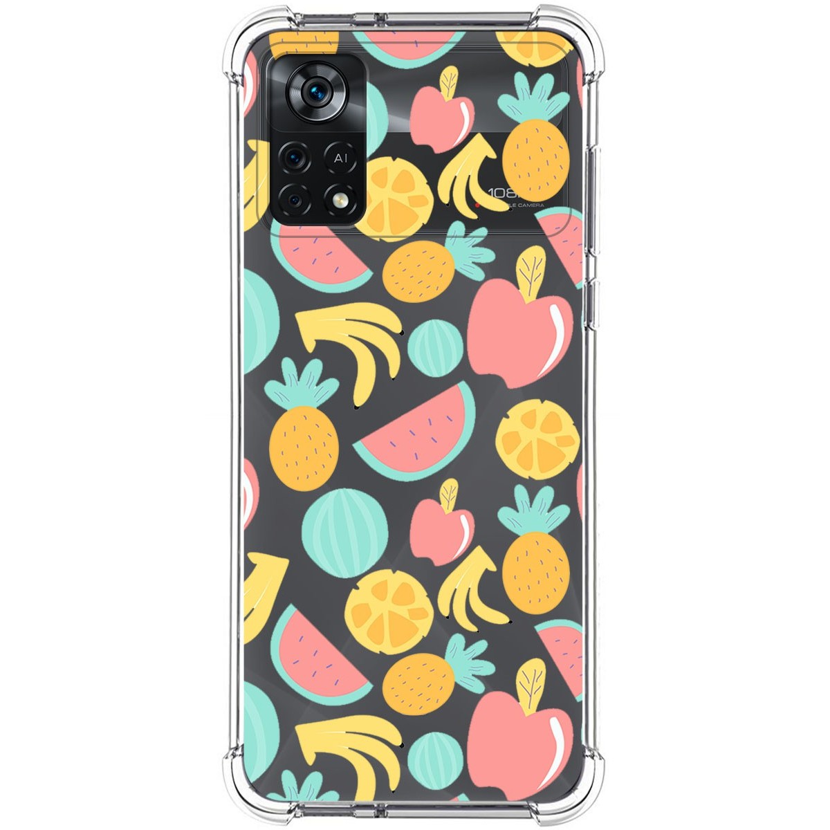 Funda Silicona Antigolpes para Xiaomi POCO X4 Pro 5G diseño Frutas 02 Dibujos