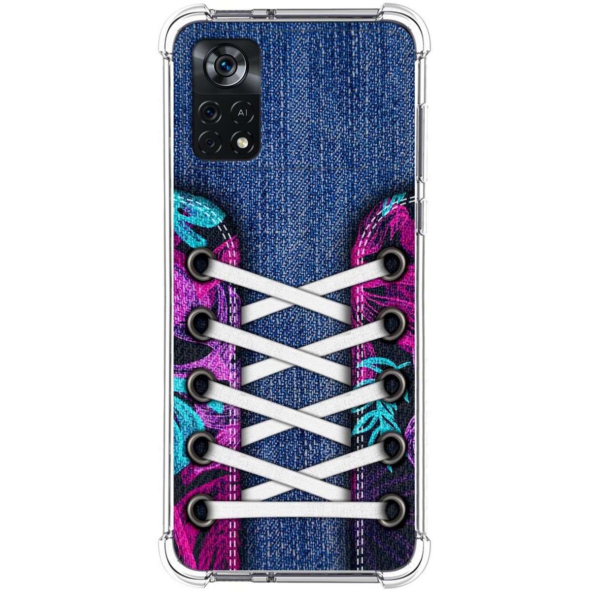 Funda Silicona Antigolpes para Xiaomi POCO X4 Pro 5G diseño Zapatillas 06 Dibujos