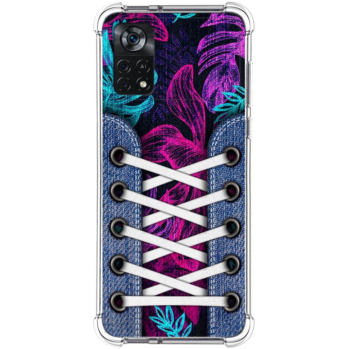 Funda Silicona Antigolpes para Xiaomi POCO X4 Pro 5G diseño Zapatillas 07 Dibujos