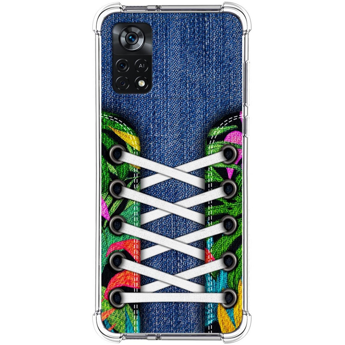 Funda Silicona Antigolpes para Xiaomi POCO X4 Pro 5G diseño Zapatillas 13 Dibujos