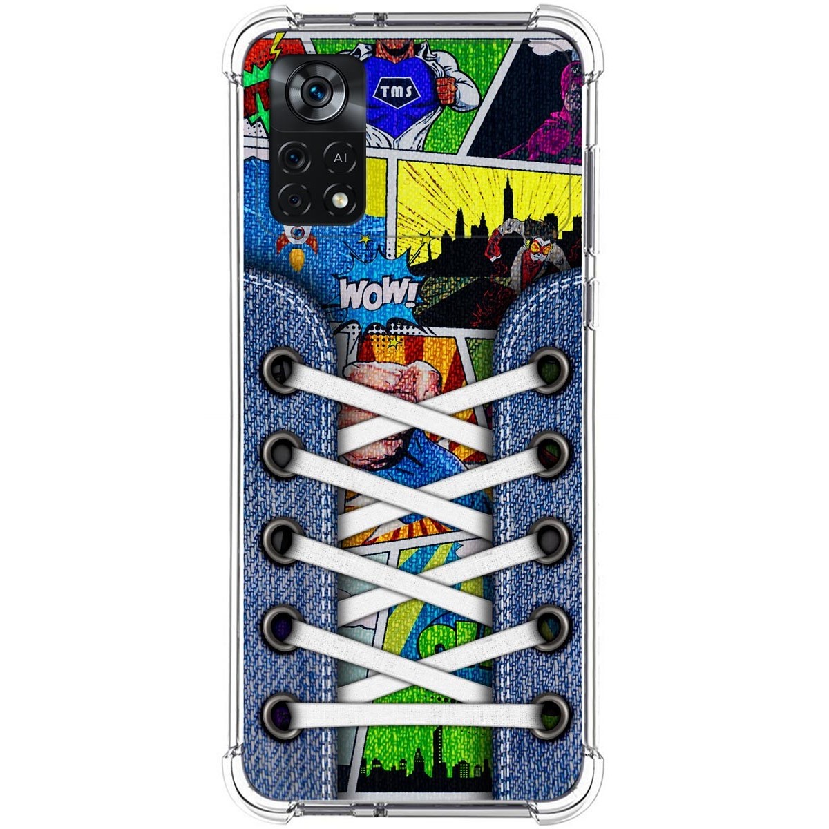 Funda Silicona Antigolpes para Xiaomi POCO X4 Pro 5G diseño Zapatillas 14 Dibujos