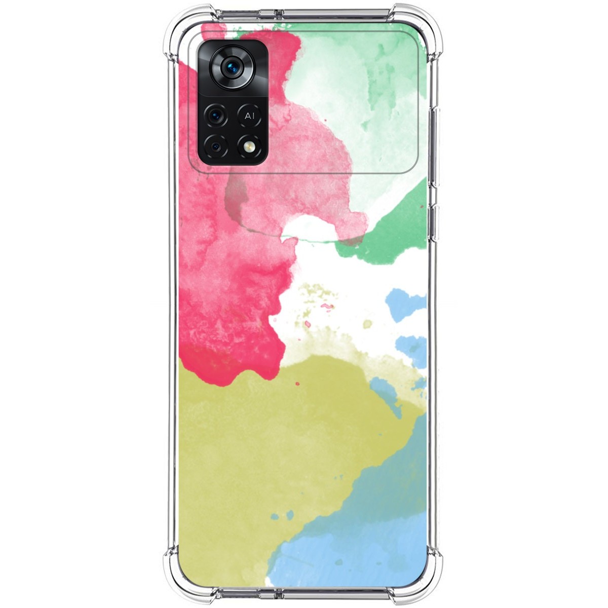 Funda Silicona Antigolpes para Xiaomi POCO X4 Pro 5G diseño Acuarela 02 Dibujos