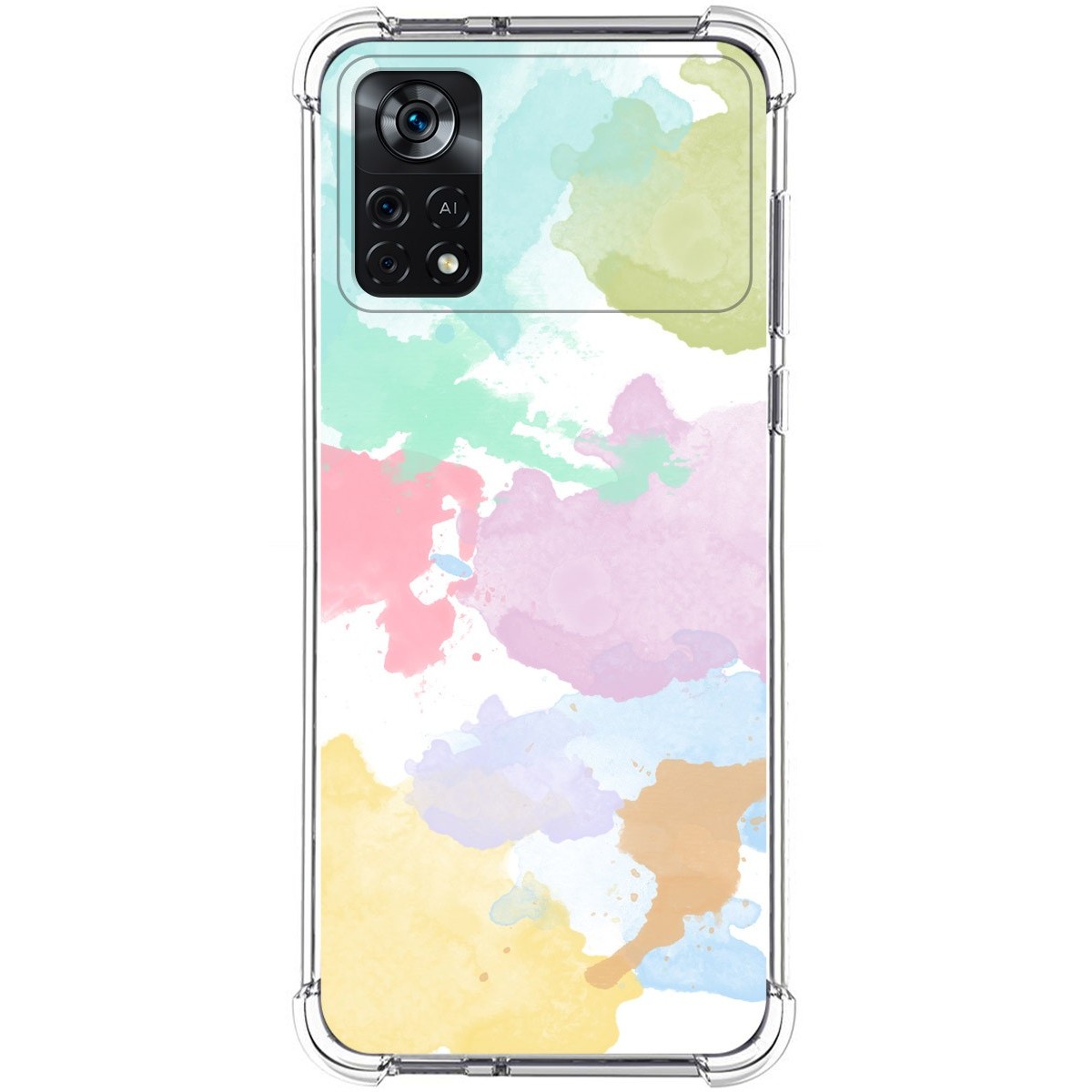 Funda Silicona Antigolpes para Xiaomi POCO X4 Pro 5G diseño Acuarela 11 Dibujos