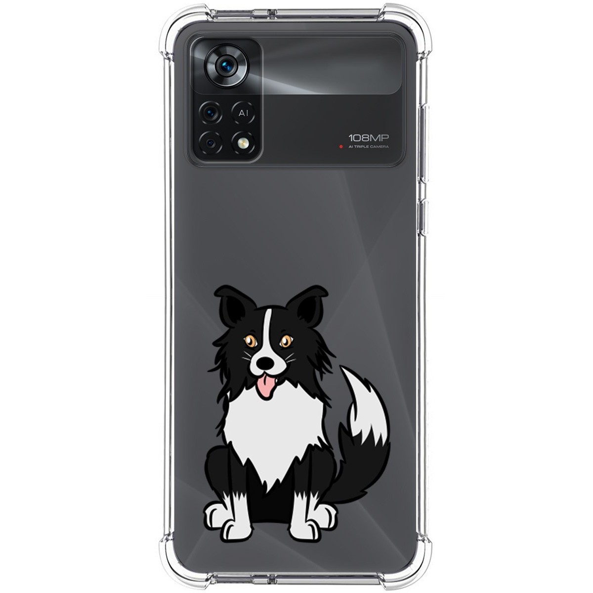 Funda Silicona Antigolpes para Xiaomi POCO X4 Pro 5G diseño Perros 01 Dibujos