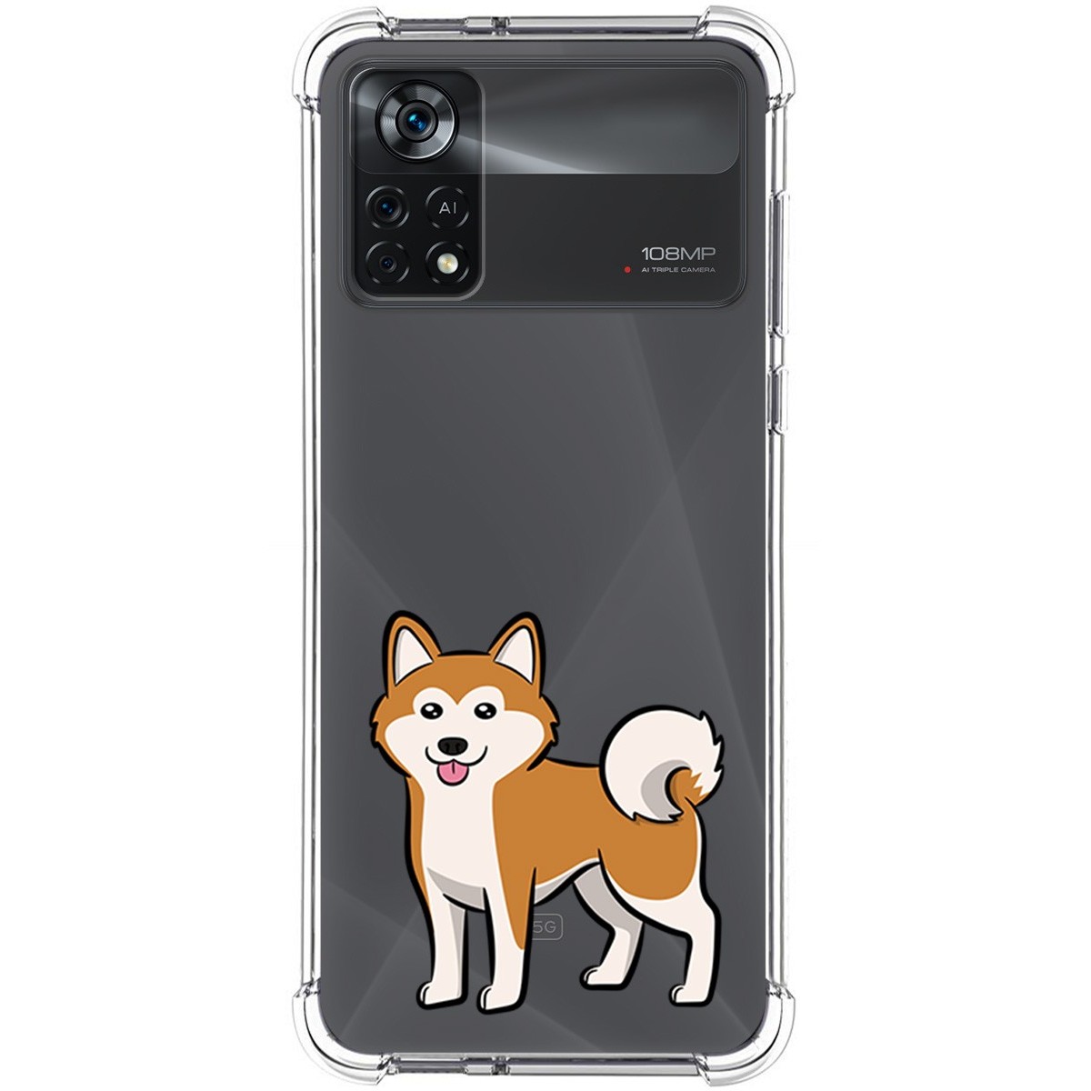Funda Silicona Antigolpes para Xiaomi POCO X4 Pro 5G diseño Perros 02 Dibujos