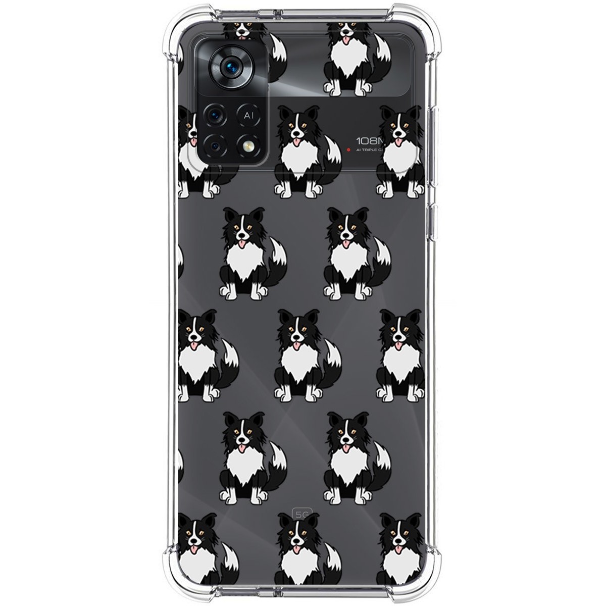 Funda Silicona Antigolpes para Xiaomi POCO X4 Pro 5G diseño Perros 07 Dibujos