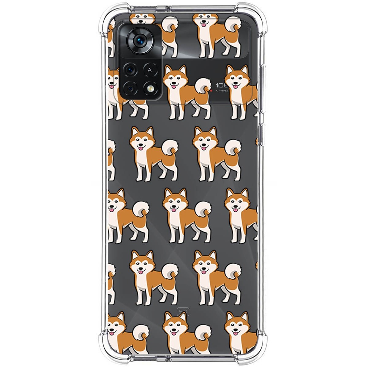 Funda Silicona Antigolpes para Xiaomi POCO X4 Pro 5G diseño Perros 08 Dibujos