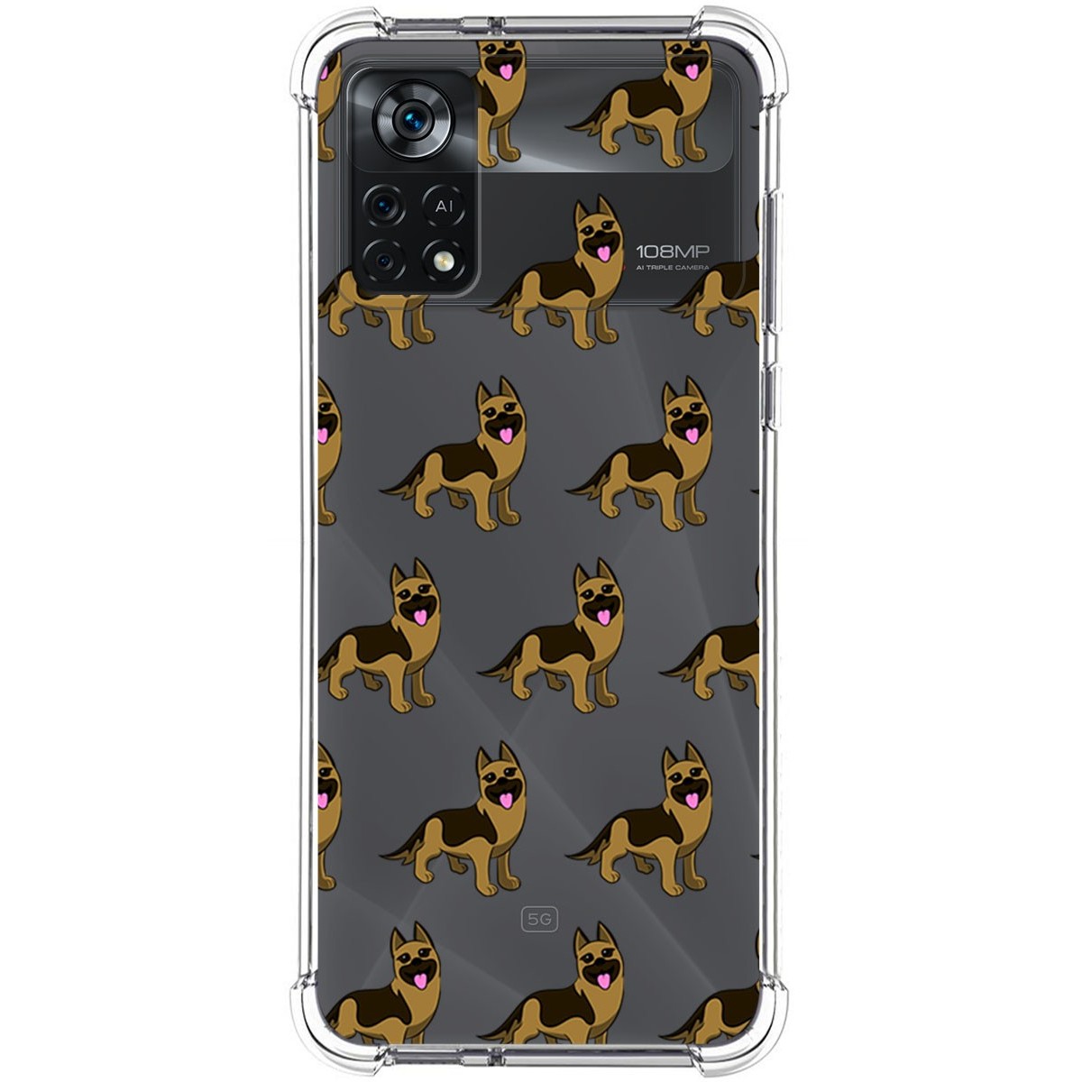 Funda Silicona Antigolpes para Xiaomi POCO X4 Pro 5G diseño Perros 09 Dibujos