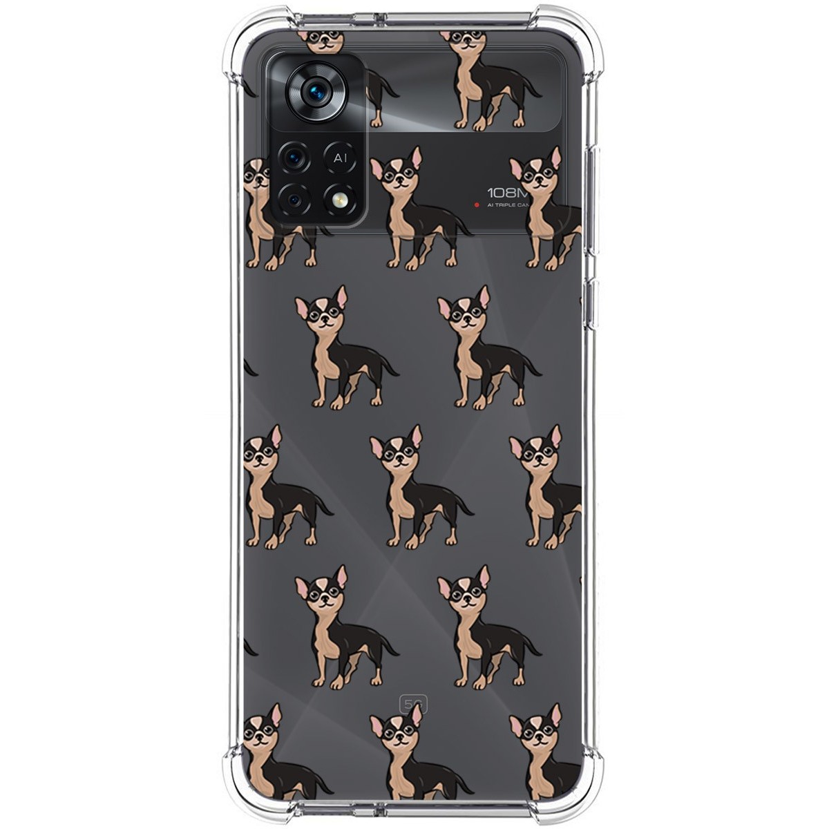 Funda Silicona Antigolpes para Xiaomi POCO X4 Pro 5G diseño Perros 11 Dibujos