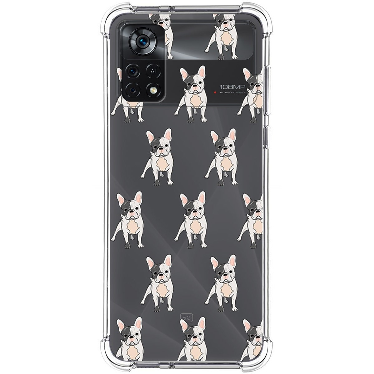 Funda Silicona Antigolpes para Xiaomi POCO X4 Pro 5G diseño Perros 12 Dibujos