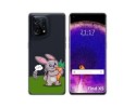 Funda Silicona Transparente para Oppo Find X5 5G diseño Conejo Dibujos