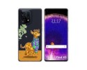 Funda Silicona Transparente para Oppo Find X5 5G diseño Jirafa Dibujos