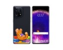 Funda Silicona Transparente para Oppo Find X5 5G diseño Leopardo Dibujos