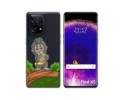 Funda Silicona Transparente para Oppo Find X5 5G diseño Mono Dibujos