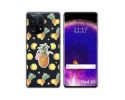 Funda Silicona Transparente para Oppo Find X5 5G diseño Piña Dibujos