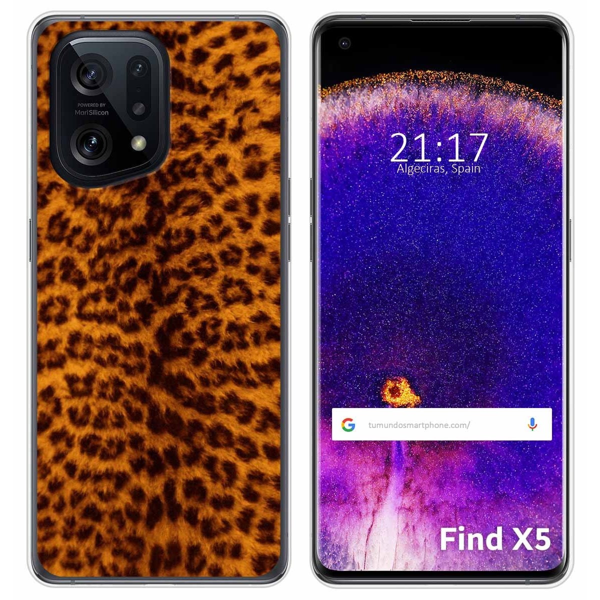 Funda Silicona para Oppo Find X5 5G diseño Animal 03 Dibujos