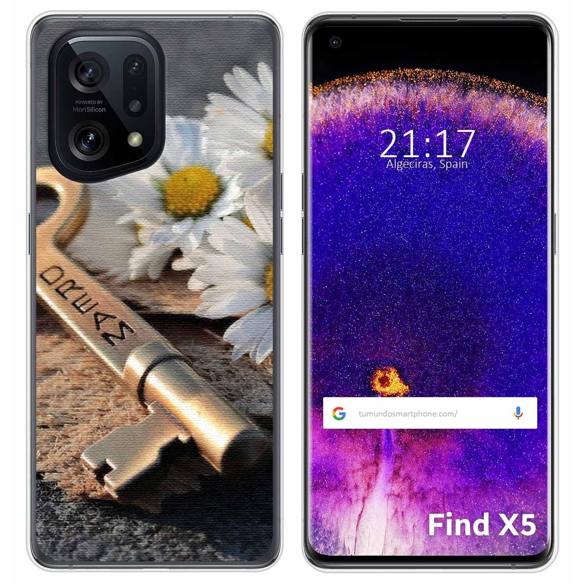 Funda Silicona para Oppo Find X5 5G diseño Dream Dibujos