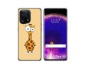 Funda Silicona para Oppo Find X5 5G diseño Jirafa Dibujos