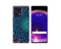 Funda Silicona Transparente para Oppo Find X5 Pro 5G diseño Mandala Dibujos