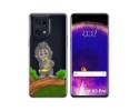 Funda Silicona Transparente para Oppo Find X5 Pro 5G diseño Mono Dibujos