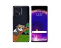 Funda Silicona Transparente para Oppo Find X5 Pro 5G diseño Panda Dibujos