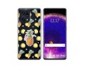 Funda Silicona Transparente para Oppo Find X5 Pro 5G diseño Piña Dibujos