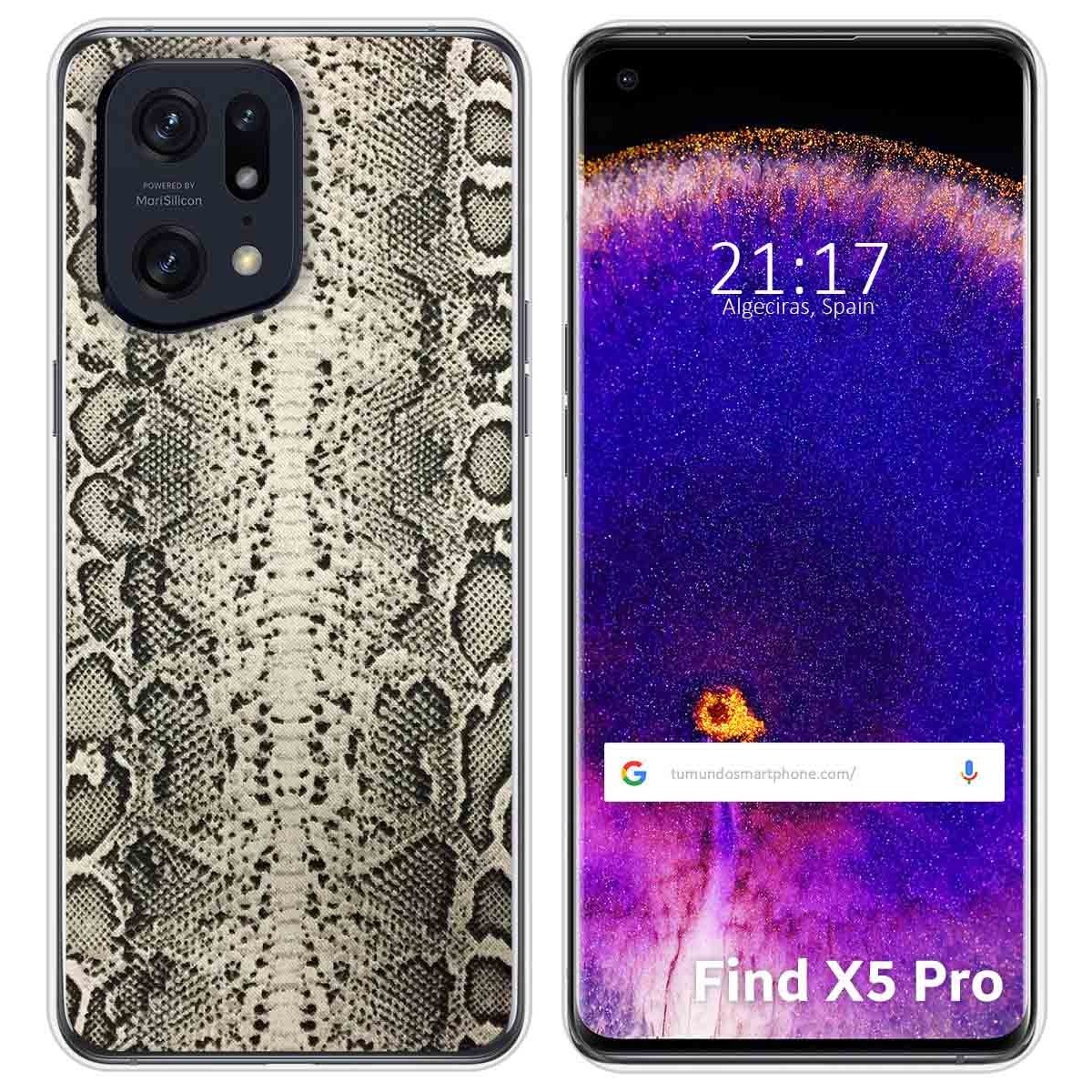 Funda Silicona para Oppo Find X5 Pro 5G diseño Animal 01 Dibujos