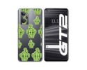 Funda Silicona Transparente para Realme GT 2 5G diseño Cactus Dibujos